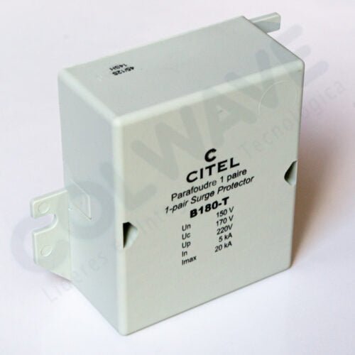 B180-T - Caja de protección para telefonía con alta resistencia 1 par